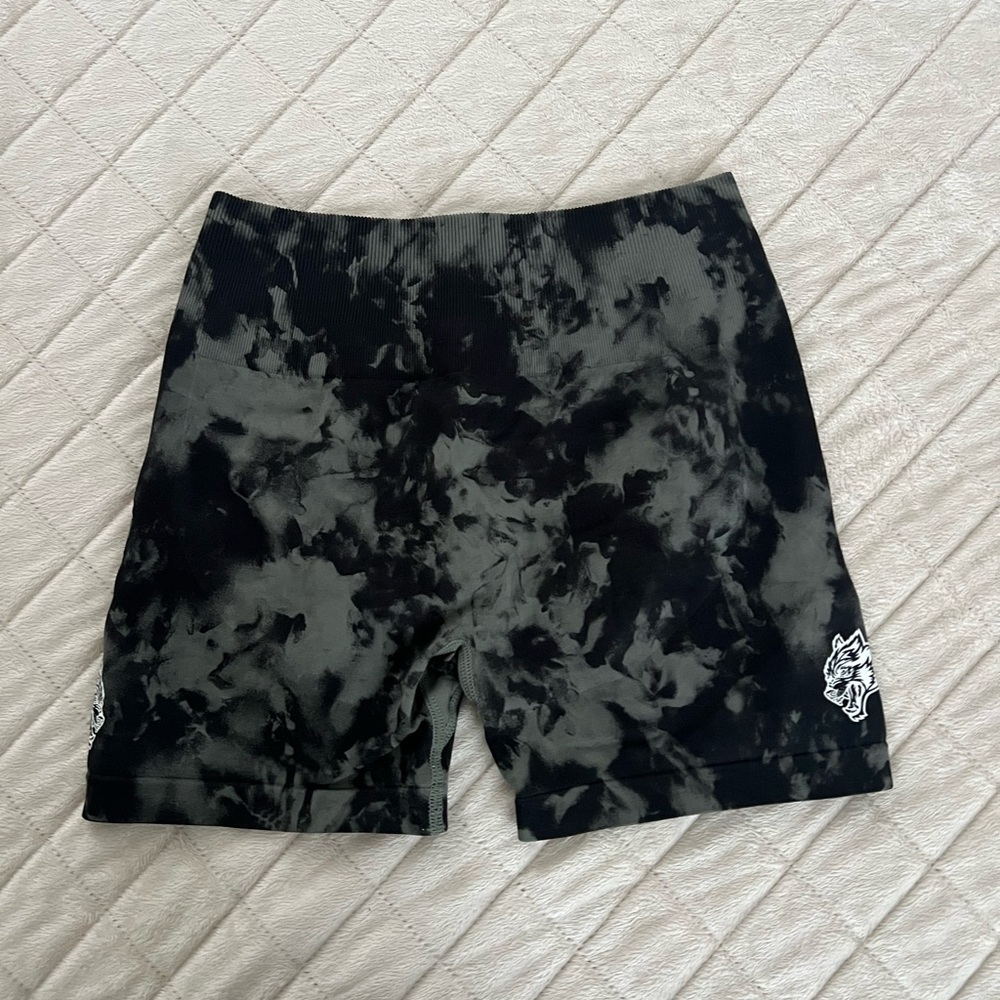 Darc Sport Black and Gray Athletic Shorts